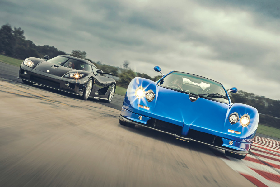 Classic & Sports Car – Pagani Zonda S vs Koenigsegg CCXR: the dawn of the hypercar