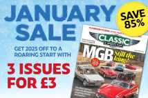 Classic & Sports Car – Treat yourself to 3 issues of Classic & Sports Car for £3 