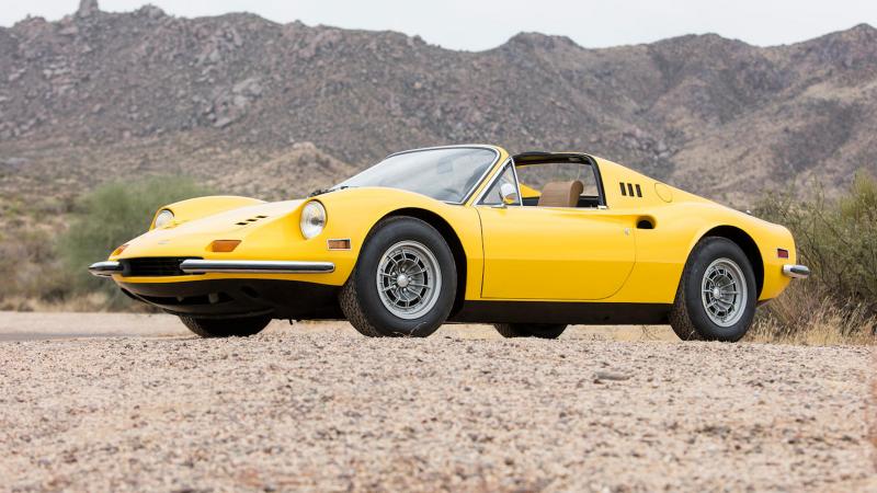 Bonhams Scottsdale auction 2018 Ferrari collection - Dino 246 GTS 5