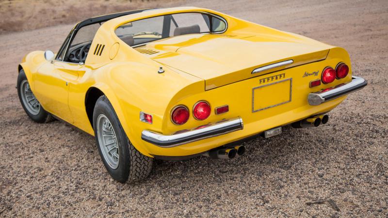 Bonhams Scottsdale auction 2018 Ferrari collection - Dino 246 GTS 3