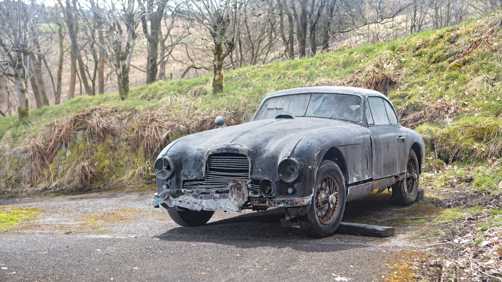 This ruined Aston Martin could be yours for £50K