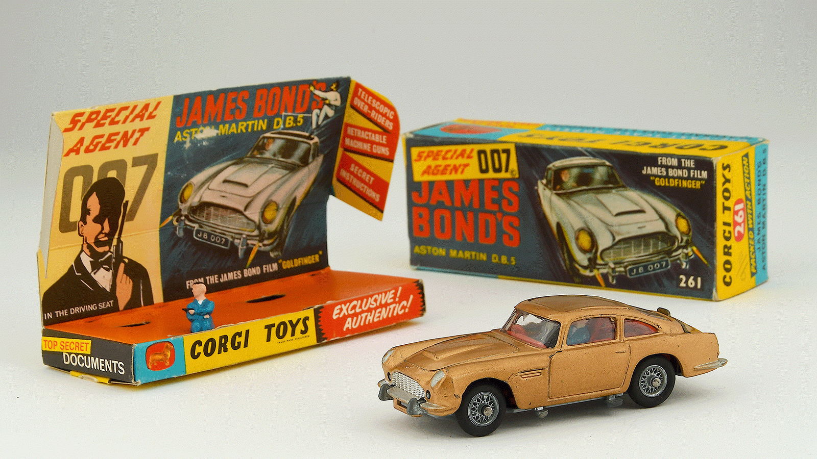Corgi Toys James Bond Goldfinger Austin Martin DB5 -  Sweden