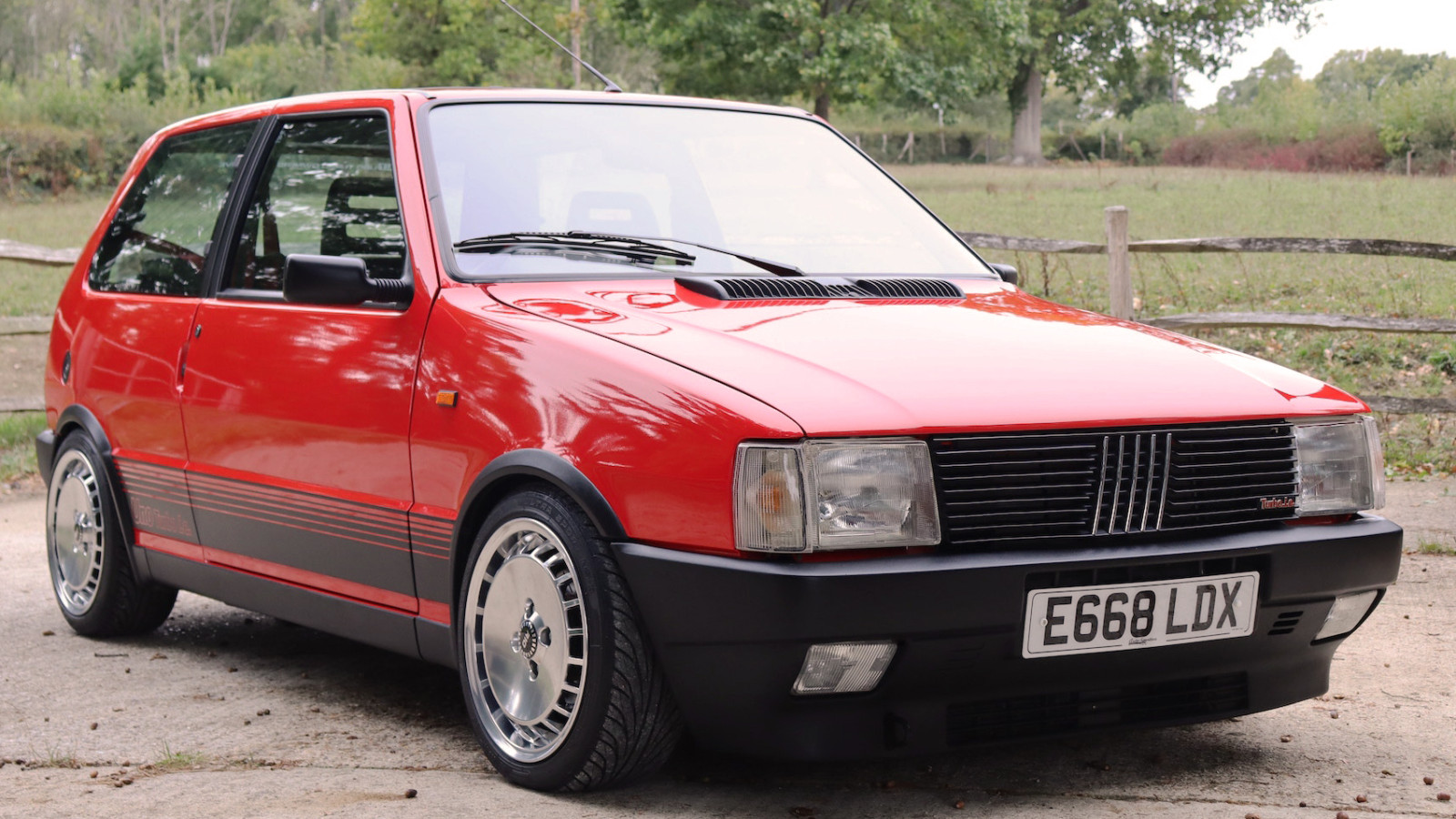1990 FIAT UNO TURBO IE for sale by auction in Bedfordshire, United Kingdom