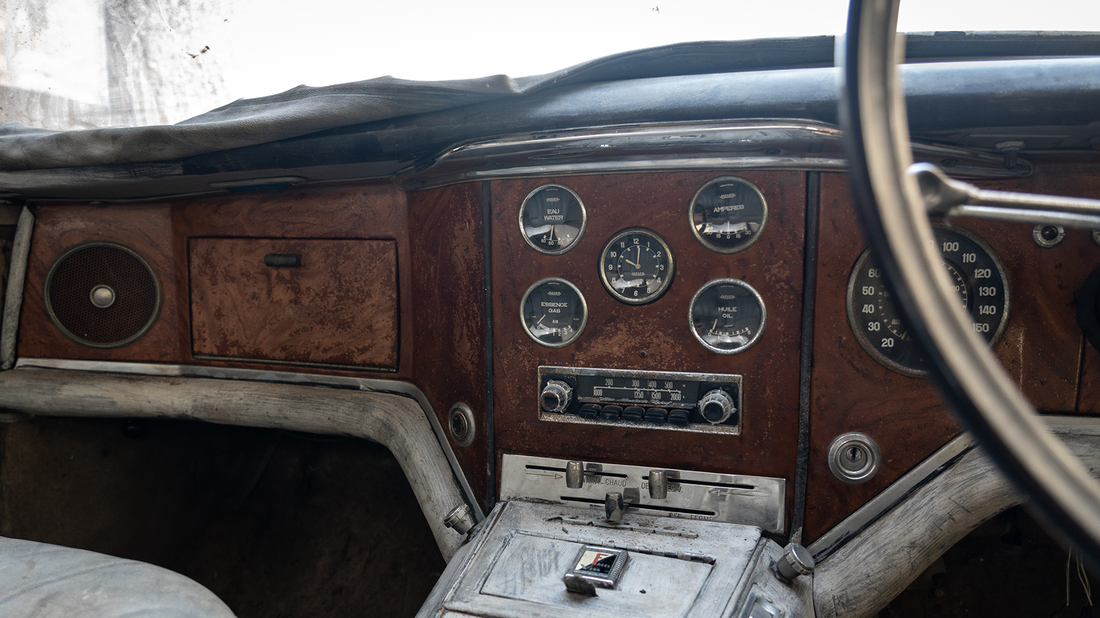 This barn-stored Facel Vega could be a tempting project