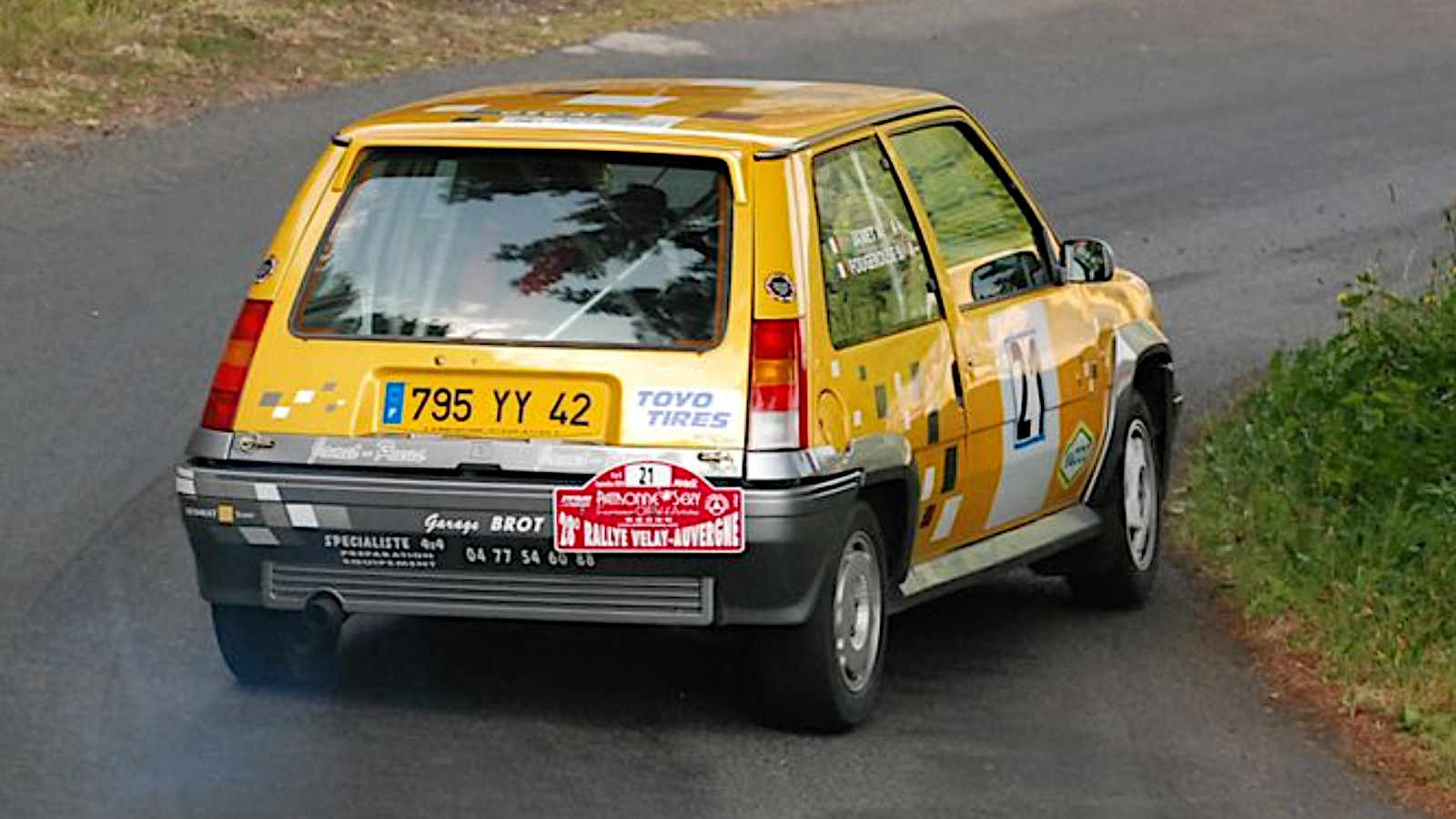 Le GT Turbo en rallye