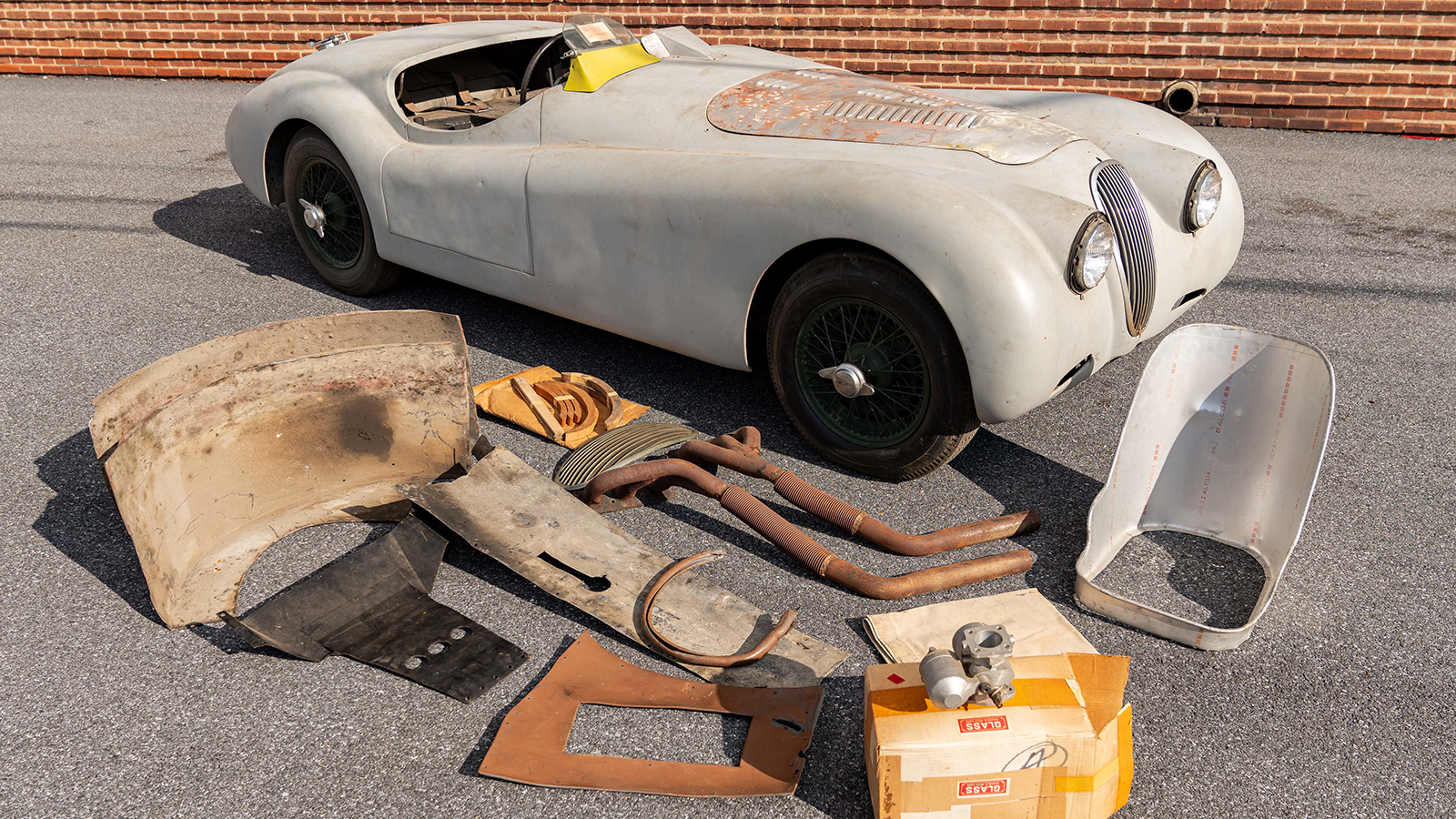 Lost Jaguar collection heads to auction