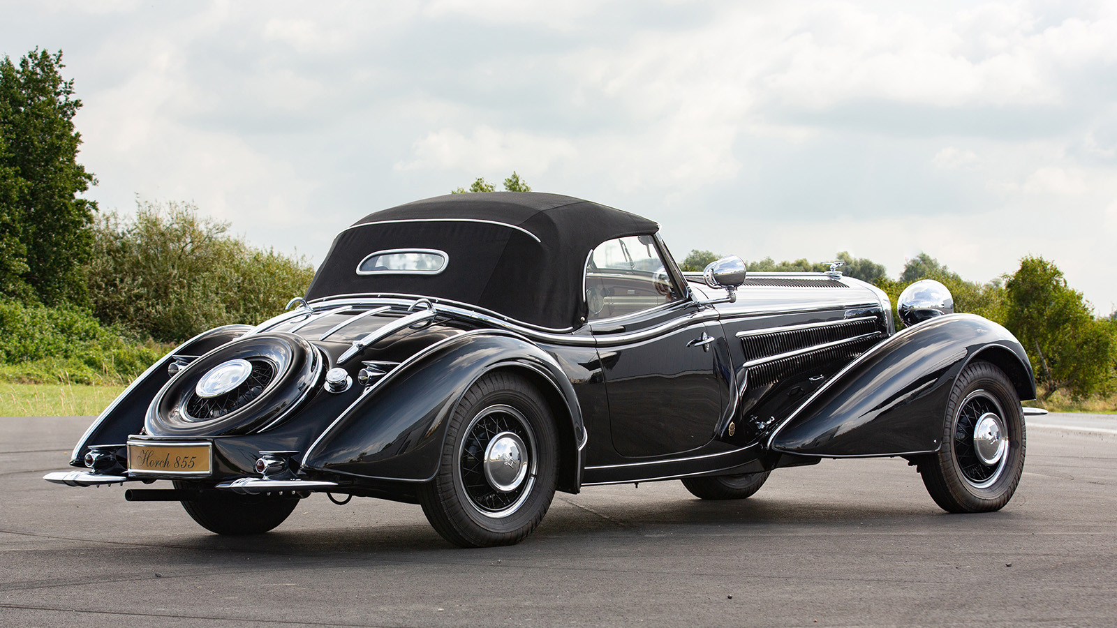 1939 Horch 855 Special Roadster (geschätzter Wert: 3–4 Mio. €)