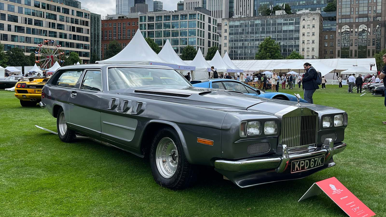 19 star cars at London Concours 2024