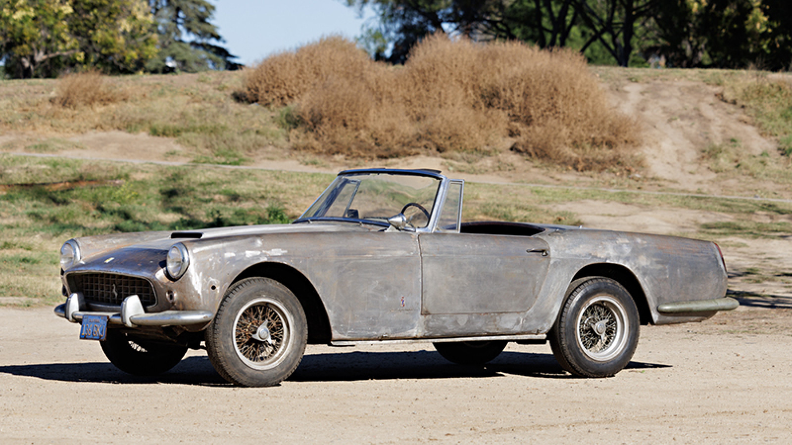 This barn-find Ferrari was a film star – now it’s for sale